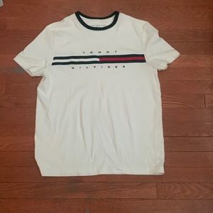 White short sleeve “Tommy Hilfiger” shirt